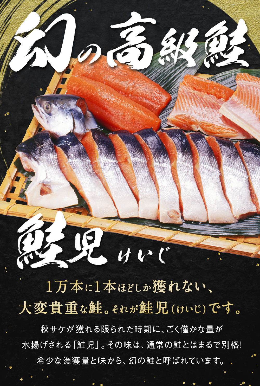 幻の鮭 鮭児 姿 北海道 知床ウトロ産 けいじ ケイジ 高級魚 – 北の町から