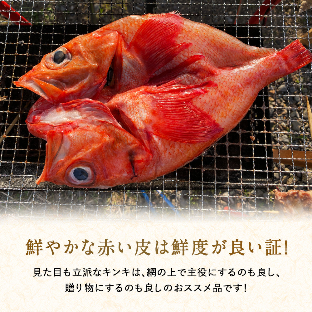キンキ 北海道 知床・羅臼産 キンキ一夜干し 5枚 （1枚あたり400g～450g） 「美味い魚を食べたい」ならキンキ一夜干し！ きんき メンメ めんめ 吉次 魚 干物 焼魚 魚介類 開き 高級魚 ギフト プレゼント 贈答用  産地直送