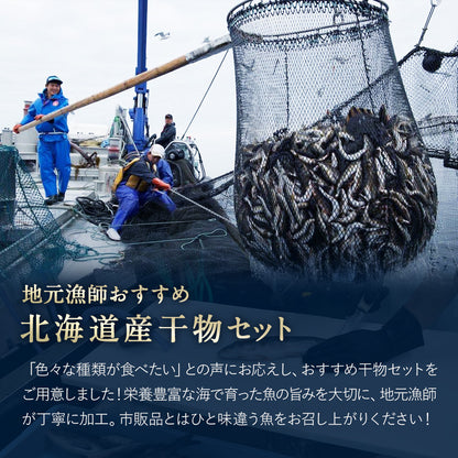 北海道産 干物セット 全5種 サバ一夜干し/ホッケ半身一夜干し/ナメタガレイ一夜干し/ブリカマ/イカ一夜干し お取り寄せ グルメ ギフト プレゼント 内祝い 国産 無添加
